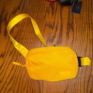 Vibrant Yellow Crossbody Bag